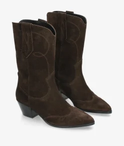 Botas bloom&you EIRA en serraje marrón