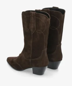 Botas bloom&you EIRA en serraje marrón