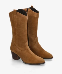 Botas bloom&you ELISA en serraje cuero