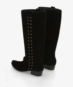 Botas bloom&you MALENA en serraje negro