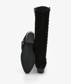 Botas bloom&you MALENA en serraje negro