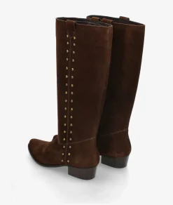 Botas bloom&you MALENA en serraje marrón