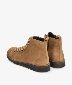 Botas Kénnebec 551 CREMALLERA en serraje taupe