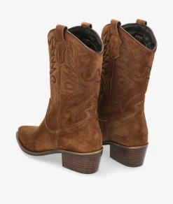 Botas LOL DEKA 7248 en serraje marrón