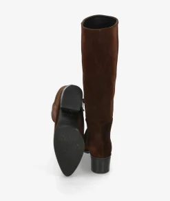 Botas pabloochoa.shoes 39511 en serraje marrón