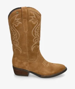 Botas pabloochoa.shoes SS820 en serraje camel