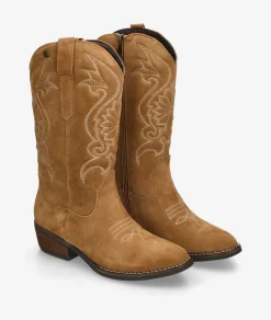 Botas pabloochoa.shoes SS820 en serraje camel