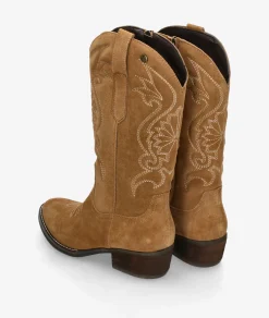 Botas pabloochoa.shoes SS820 en serraje camel