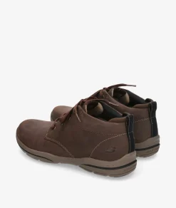 Botas Skechers 64857 en nobuck marrón
