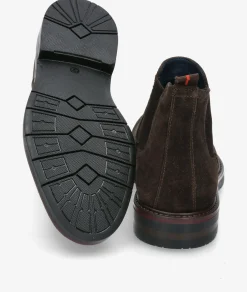 Botas Traveris LOR30 - 2256 en serraje marrón