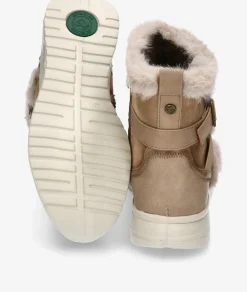 Botines Amarpies 29413 en beige