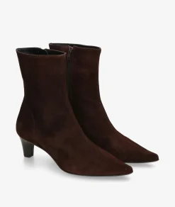 Botines bloom&you CATA en serraje marrón