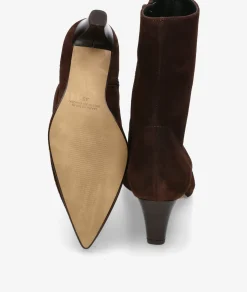 Botines bloom&you CATA en serraje marrón