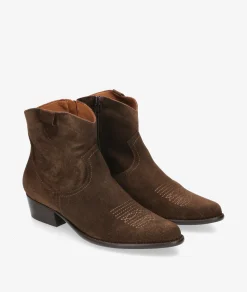 Botines Bryan CALIOPE-CB en serraje marrón