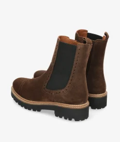 Botines Bryan 4328-R en serraje marrón