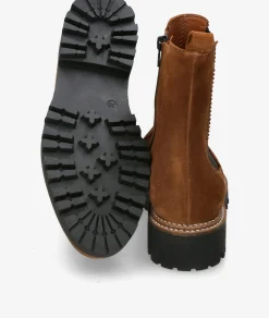 Botines Bryan 4328-R en serraje cuero