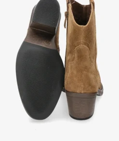 Botines EVA PARIS 27976 en serraje cuero