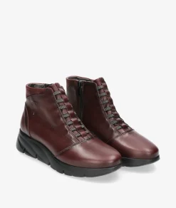 Botines Fluchos F1358 en burdeos