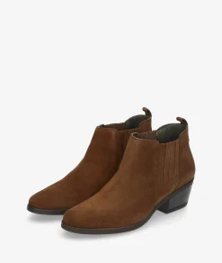 Botines Funny Lola 3450 en serraje cuero