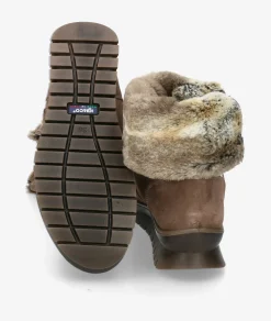 Botines Igi&Co 6658744 en serraje taupe