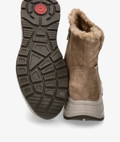 Botines Imac 856897 en serraje taupe