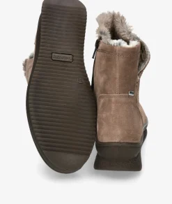 Botines Imac 856699 en serraje taupe