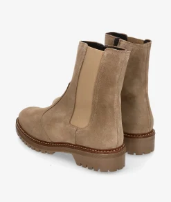 Botines Kénnebec 572 en serraje taupe