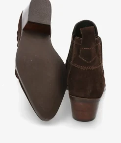 Botines LOL KORA 7231 en serraje marrón