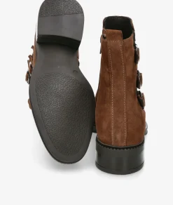 Botines LOL LUAR 7443 en serraje taupe