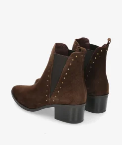 Botines pabloochoa.shoes 39510 en serraje marrón