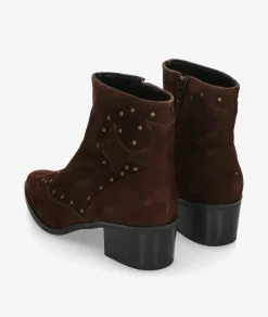 Botines pabloochoa.shoes 39515 en serraje marrón