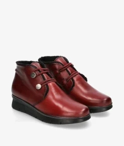 Botines pabloochoa.shoes 25660 en burdeos