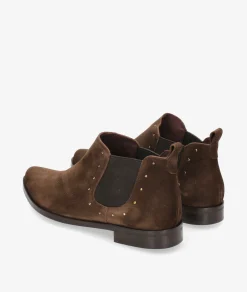 Botines pabloochoa.shoes 20035 en serraje marrón