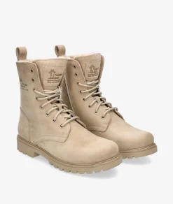 Botines Panamá Jack FRISIA B8 en nobuck piedra