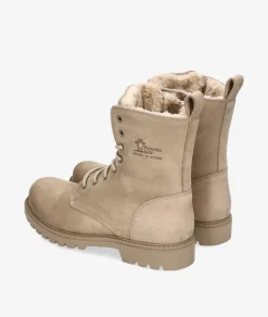 Botines Panamá Jack FRISIA B8 en nobuck piedra