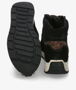 Botines St. Gallen SOFI-02 en serraje negro