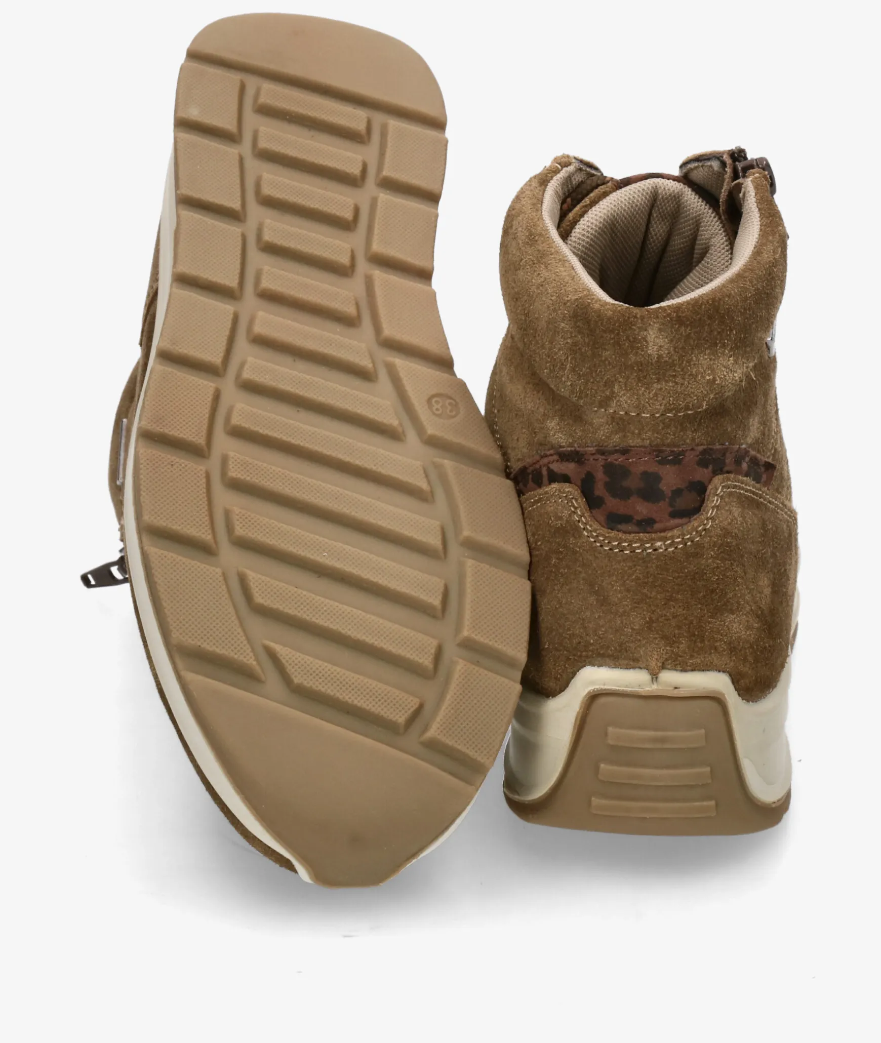 Botines St. Gallen SOFI-02 en serraje taupe