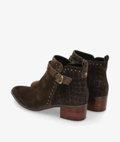 Botines Stephen Allen LAUR-14 38330-C3 en coco marrón