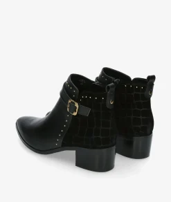 Botines Stephen Allen LAUR-14 38330-C3 en coco negro