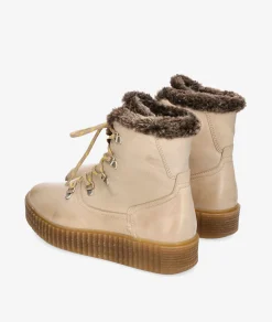 Botines Traveris B-2998 en hueso