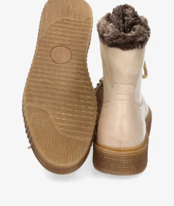 Botines Traveris B-2998 en hueso