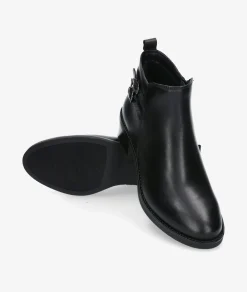 Botines Traveris LOR35-2743 en negro