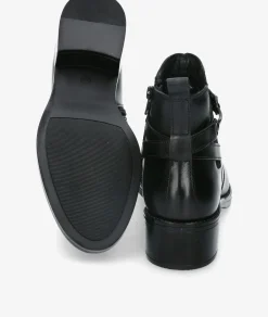 Botines Traveris LOR14-2744 en negro