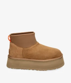 Botines UGG CLASSIC MINI DIPPER en cuero