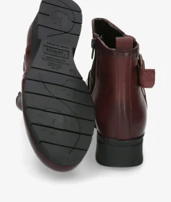 Botines Valeria´s 2389 en burdeos