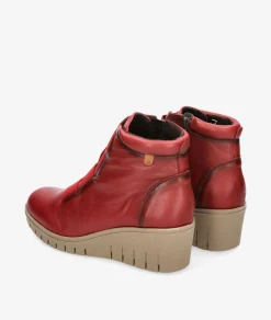 Botines Valeria´s 1541 en cereza