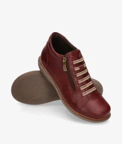 Botines Valeria´s 2354 en cereza