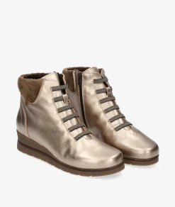 Botines Valeria´s 1523 en oro