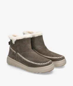 Botines Walk in Pitas DALE en serraje gris