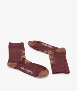 Calcetines bloom&you BLOOM SOCKS en burdeos